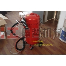 自動回砂噴砂機|自動循環回收噴砂機|環保型噴砂機